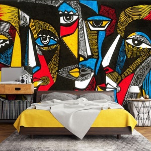 Pintura creativa 3D L1736 Papel tapiz removible Papel tapiz autoadhesivo Papel tapiz extra grande Peel & Stick Papel tapiz Mural AJ WALLPAPERS