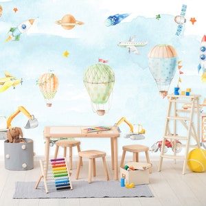 3D Interesting Exploration L050 Removable Wallpaper Self Adhesive Wallpaper Extra Large Peel & Stick Wallpaper Wallpaper Mural AJ WALLPAPERS