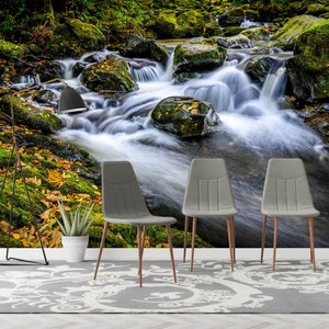 3D Water Direction L1256 Papel pintado extraíble Papel tapiz autoadhesivo Extra grande Peel & Stick Papel tapiz Papel tapiz Mural AJ FONDOS DE PANTALLA
