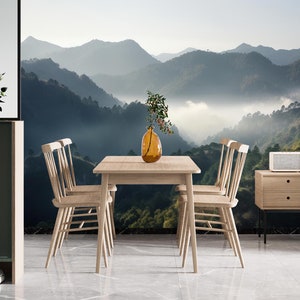 3D Bergwald L2183 Entfernbare Tapete Selbstklebende Tapete Extra Großes Wandbild zum Abziehen und Aufkleben AJ WALLPAPERS