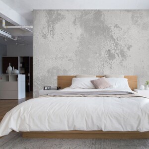 3D Art Light Gray R6473 Fondo de pantalla extraíble Fondo de pantalla autoadhesivo Papel tapiz extra grande Peel & Stick Wallpaper Mural AJ WALLPAPERS
