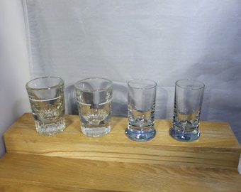 4 shot glasses