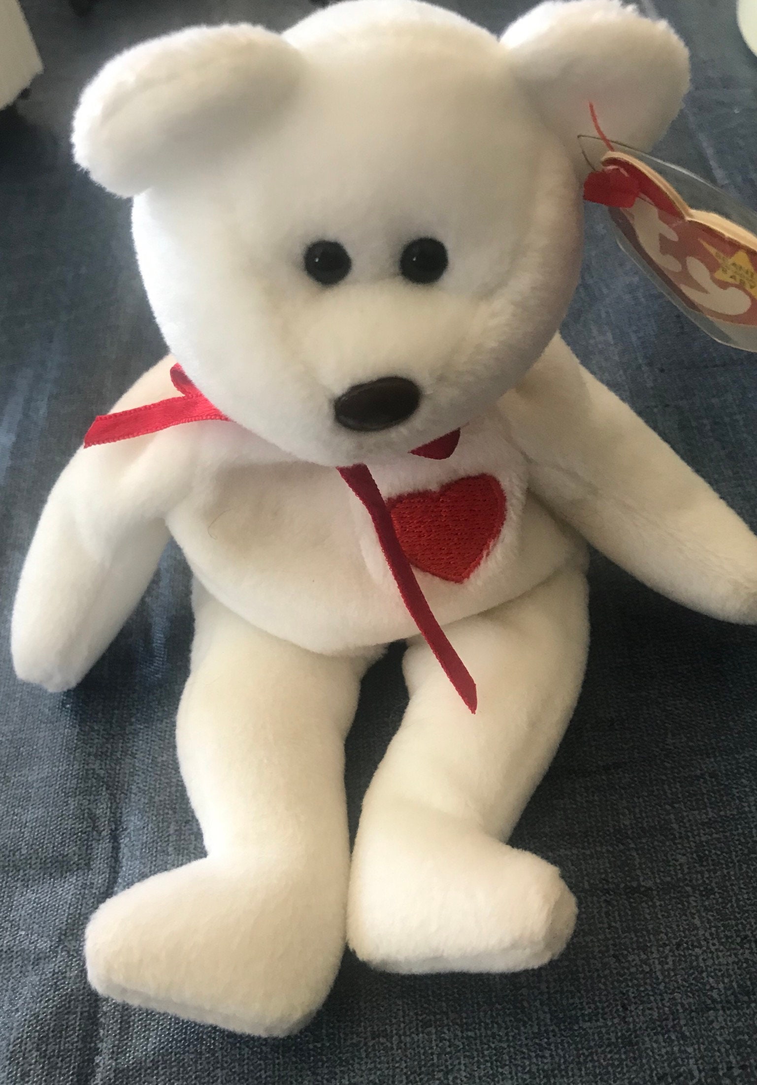 Ty Valentino Beanie Baby. Brown Nose. Error on Tag - Etsy