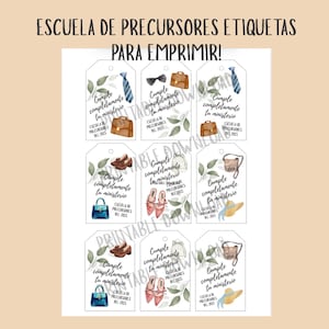 Escola de Precursores 2025 Etiquetas DOWNLOAD JW Regalos