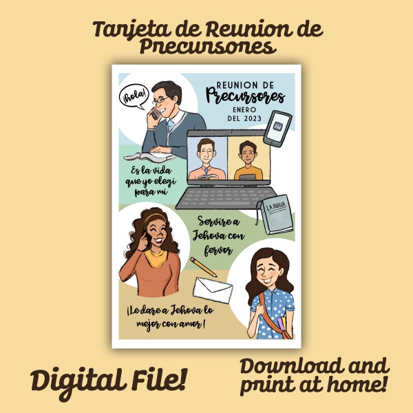 Tarjetas de encuentro de pioneros españoles - ARCHIVO DIGITAL - Reunión de Precursores