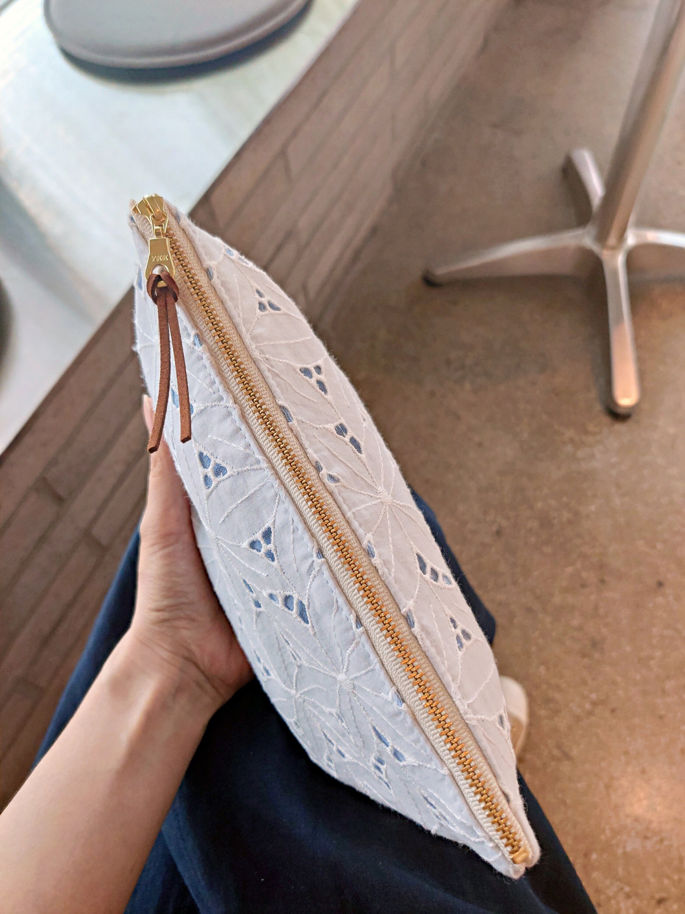 Lace zipper pouch Cosmetic bag Travel pouch Makeup bag Etsy