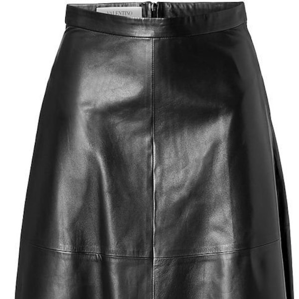 Leather Skirt - Etsy