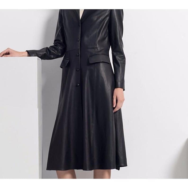 Handmade Women/'s Lamb Skin Leather Celebrity Coat Leather Outfit Women/'s Vintage Leather Dress Genuine Leather Jacket Leather Jacket