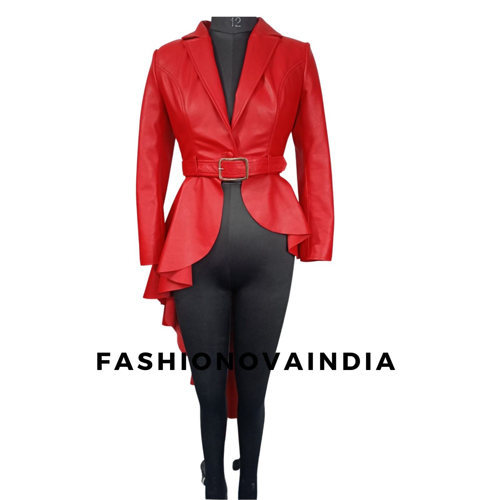 Handmade Women's Lamb Skin Leather Jacket Dress soft Etsy