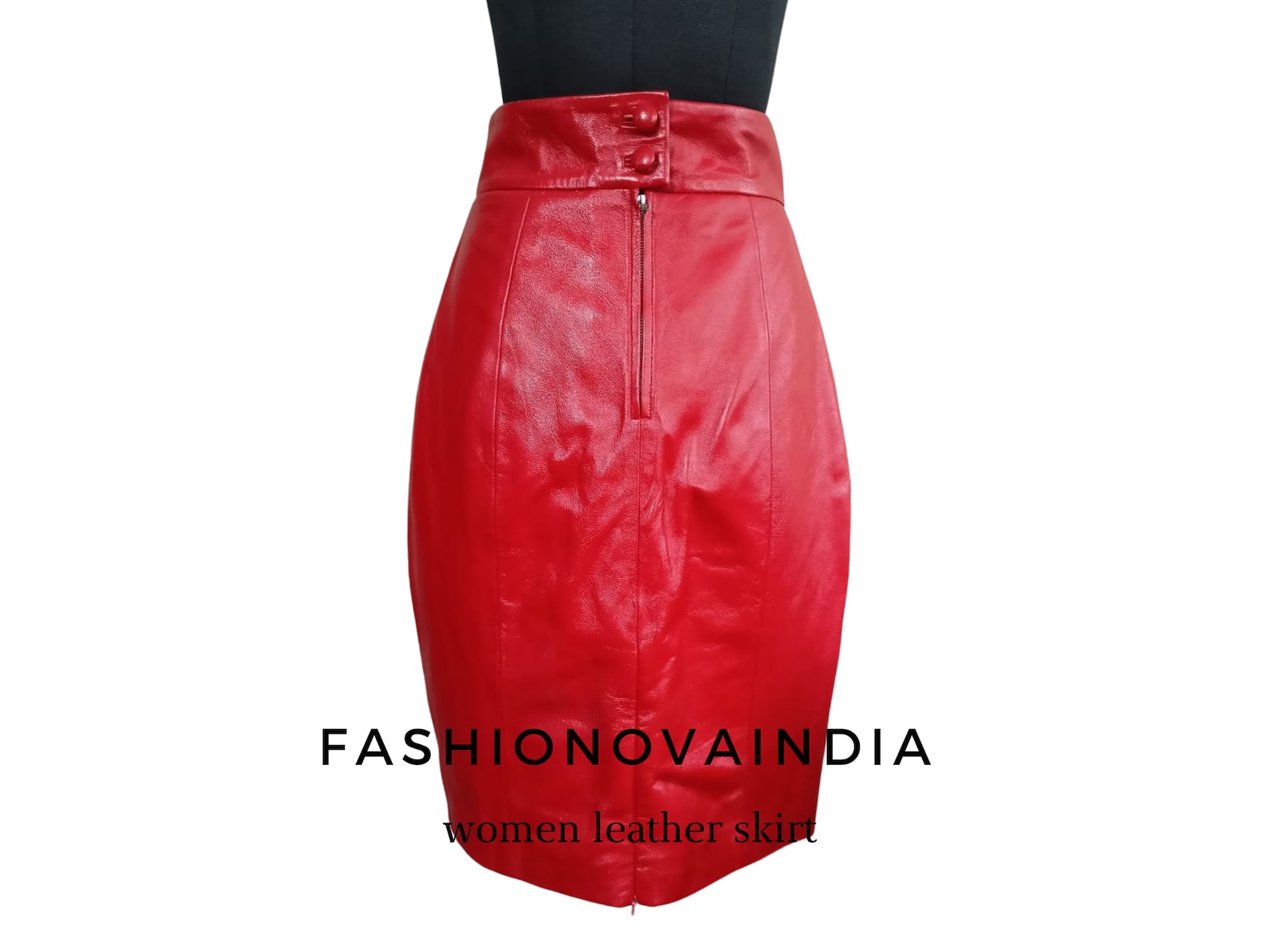 Handmade Women's Lamb Skin Leather Skirt Very Soft Etsy