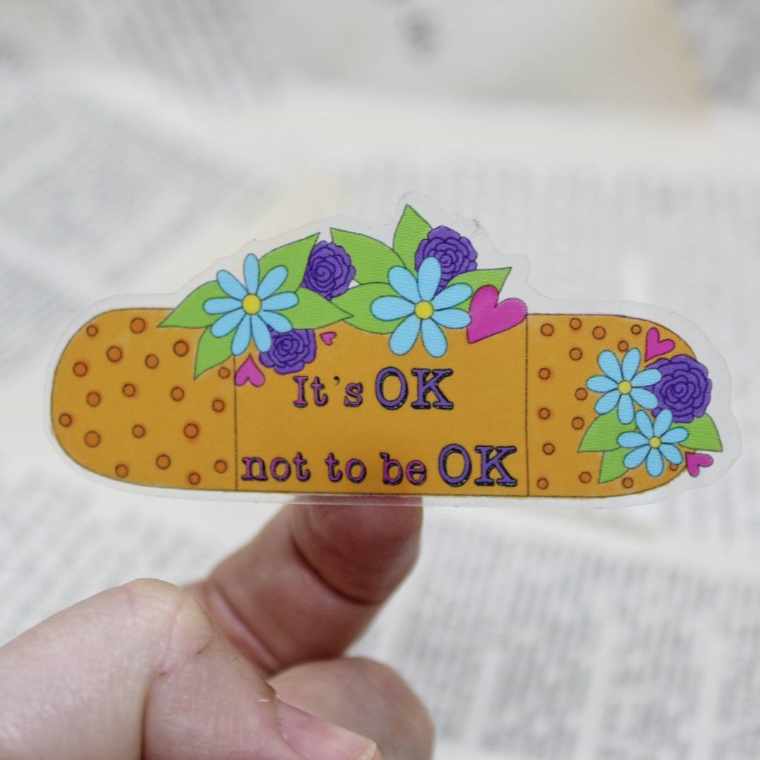 Es ist OK nicht OK Aufkleber zu sein Etsy.de