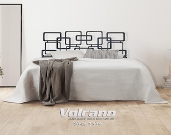 Iron Bed Frame 160x200 180x200 – PICASSO Handmade Wrought Platform | Modern Style