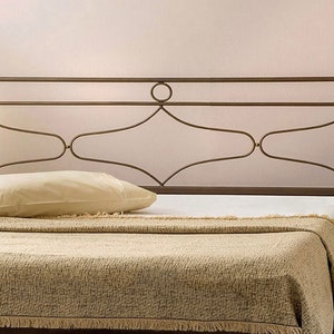 Vintage Handmade HEADBOARD Modern Mission Style - Model NEMESIS | King And Queen Master Headboard | Industrial Furniture | Luxurious Decor