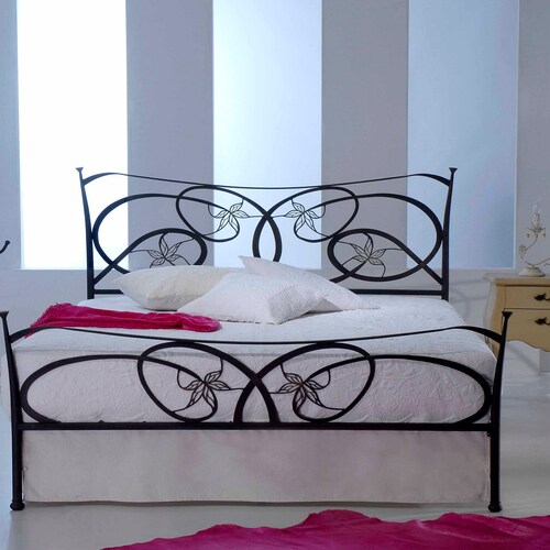Handmade Iron Bed Frame Model GARDEN Highend Design in Etsy