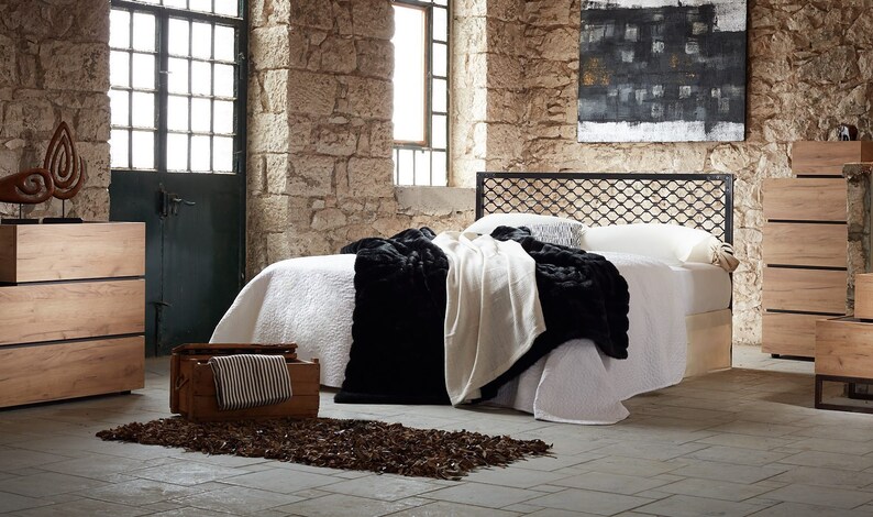 Handmade Headboard Industrial desing Model DIMITRA
