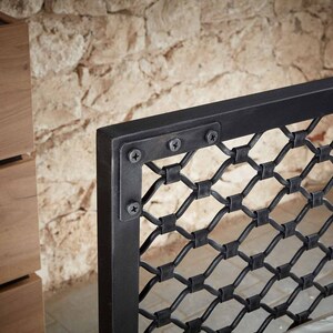 Industrial Style Handcrafted Iron Bed With Regency Dreams For Her |  Elegant Model DIMITRA Bed Frame | Luxury Artisan Iron Masterpiece Bed