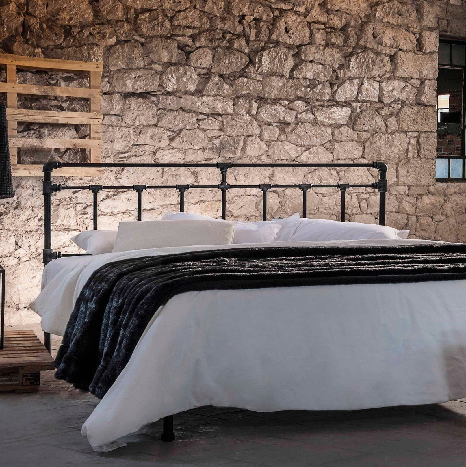 Iron Headboard Etsy UK