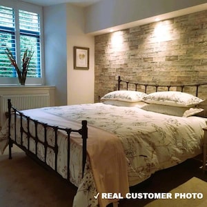 Industrial Metal Bed Frame 160x200 140x200 IRO | Wrought Iron Bed | Loft Style | Lifetime Guarantee image 11