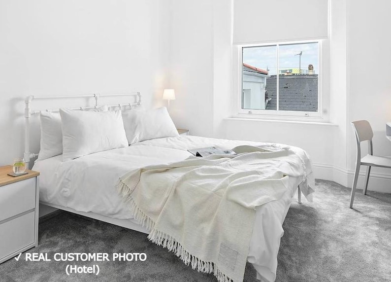 Industrial Metal Bed Frame 160x200 180x200 IRIS Minimal Design Handmade image 10