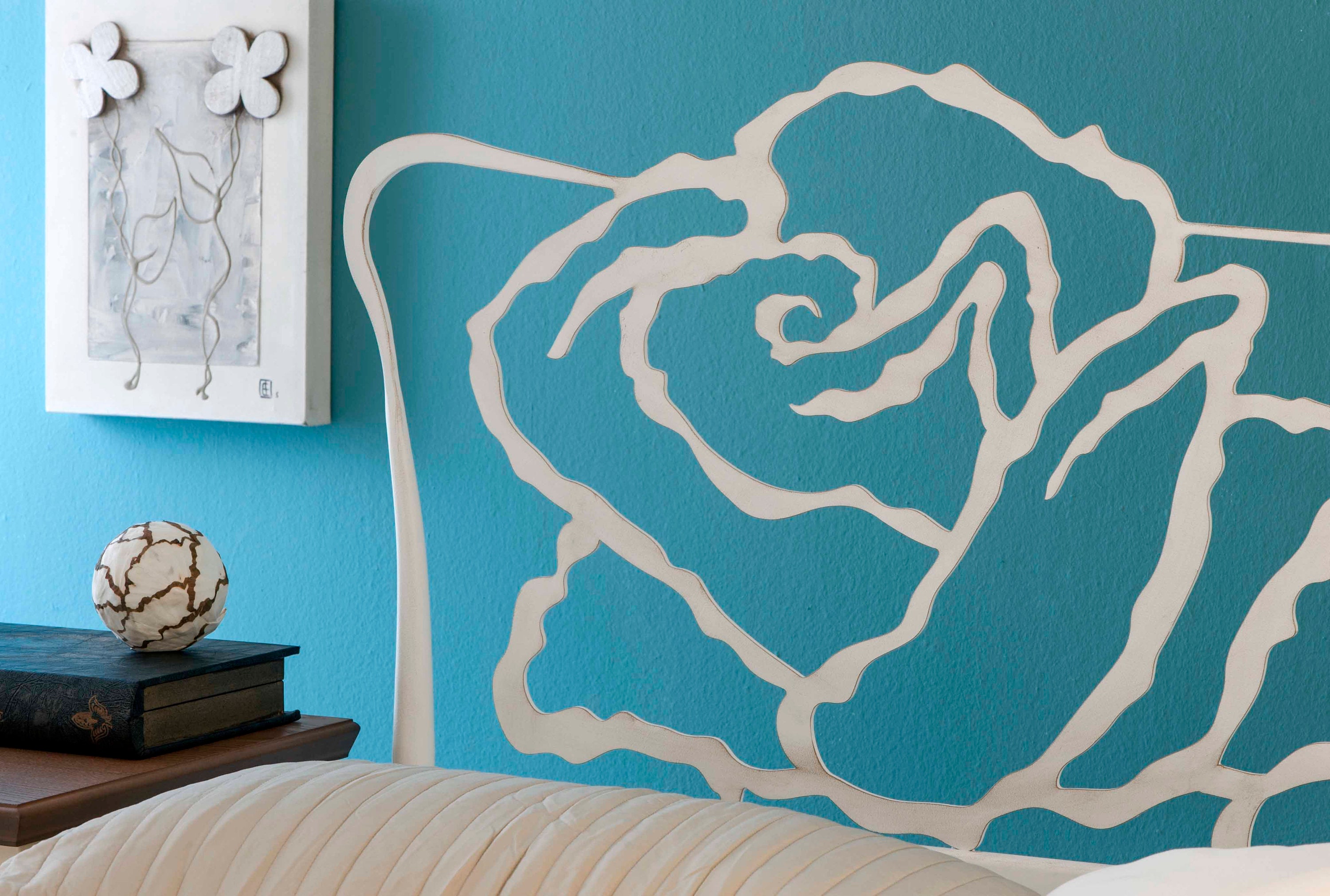 Classic Metal HEADBOARD Model Headboard Rose Etsy