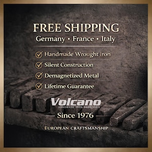 Industrial Metal Bed Frame 160x200 140x200 IRO | Wrought Iron Bed | Loft Style | Lifetime Guarantee image 3
