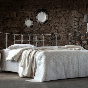 Industrial Metal Bed Frame 160x200 140x200 IRO | Wrought Iron Bed | Loft Style | Lifetime Guarantee image 8