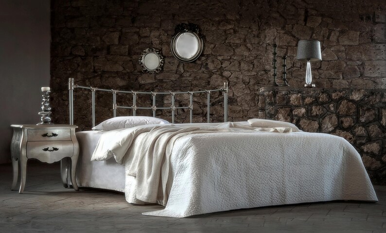 Industrial Metal Bed Frame 160x200 140x200 IRO | Wrought Iron Bed | Loft Style | Lifetime Guarantee image 8