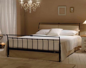 Handgefertigtes Eisenbett im High-End-Design - Model Temper