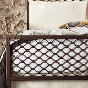 Industrial Style Handcrafted Iron Bed With Regency Dreams For Her |  Elegant Model DIMITRA Bed Frame | Luxury Artisan Iron Masterpiece Bed