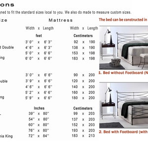 Decorative Cast Industrial ATHINA Wrought Iron Bed ELEVATE Your Bed With Contemporary Style Creativity Combined In An Amazing Bed image 10