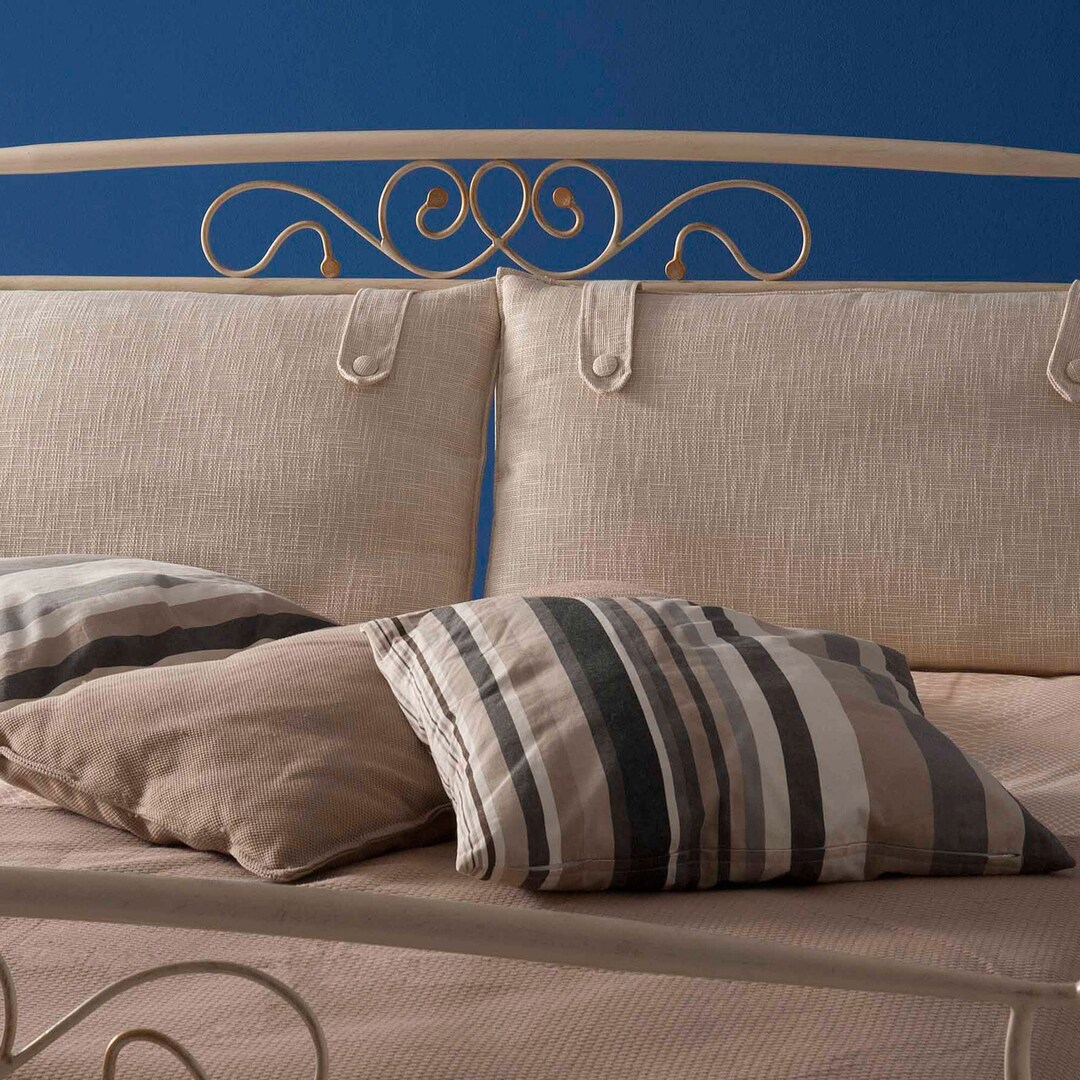 Elegant Antique Iron Headboard-model LIA | King Size Headboard With ...