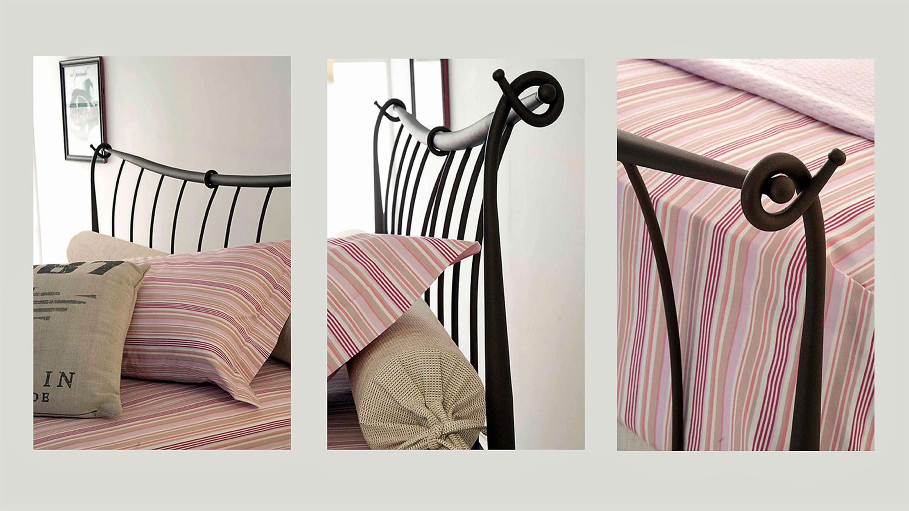 Handcrafted Iron Bedstead With Touch High end Design Model