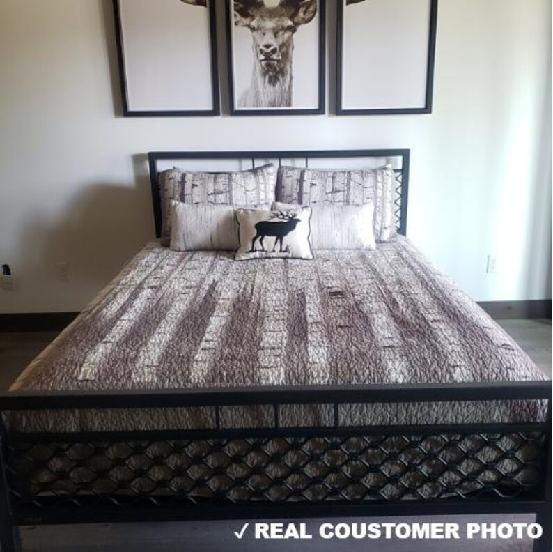 Metallbett 140x200 160x200 PANDORA | Industrial Schmiedeeisenbett | Loft Stil | Handgefertigt | Lebenslange Garantie Bild 13