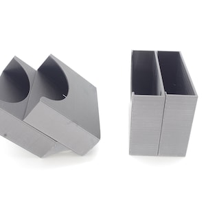 3D geprinte Schuifkaartenhouder voor standaard kaarten - 20mm diepte