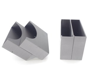 Porta carte scorrevole stampato in 3D per carte standard - profondità 10 mm