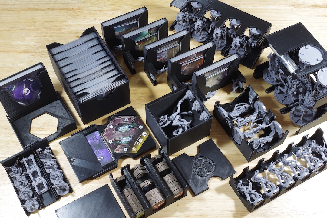 Nemesis Board Game Aftermath, Void Seeders and Carnomorph 3D Printed