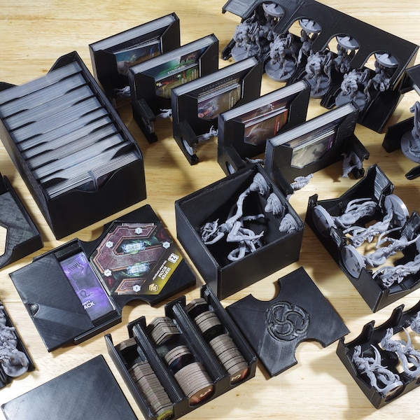 Nemesis Board Game Aftermath, Void seeders and Carnomorph 3D Printed Insert