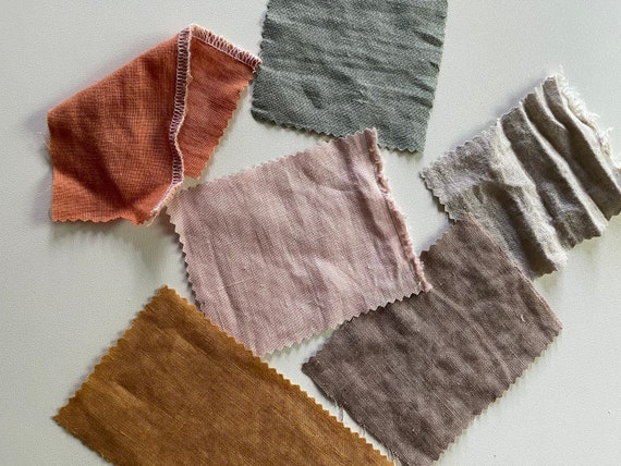 Linen Fabric Samples, Fabric Swatches