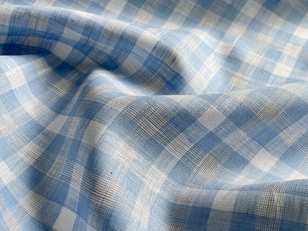 Sky Blue Medium Weight Linen Fabric