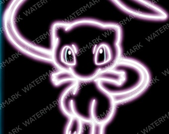 Digital Download Neon Print 15x20 Inches