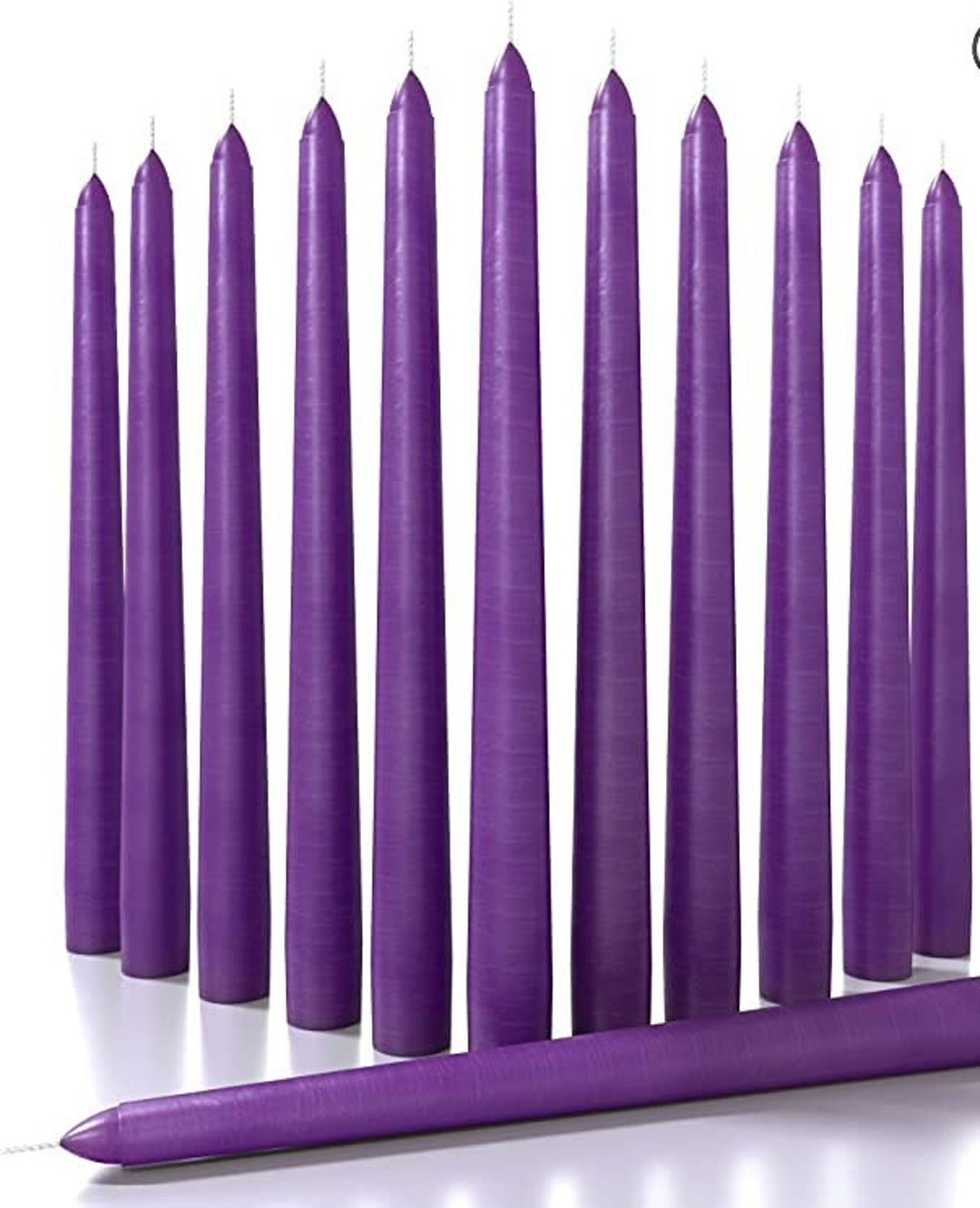 Bulk12 Advent/taper Candles pack of 12/ Velas De Adviento paq. De 12 Etsy