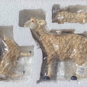 Set de 3 Borregos para Nacimiento/Set of 3 Nativity Set Sheep