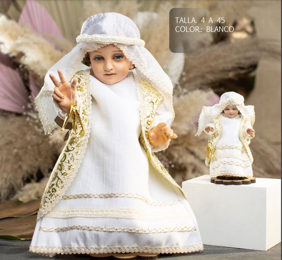 ROPA NIÑO DIOS Divino Niño Jesus/ Baby Jesus Dress/Vestment. – Libreria  Lupita