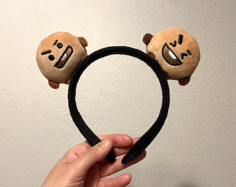 Diadema Shooky de BT21, hecha a mano por un fan, diadema de concierto de BTS