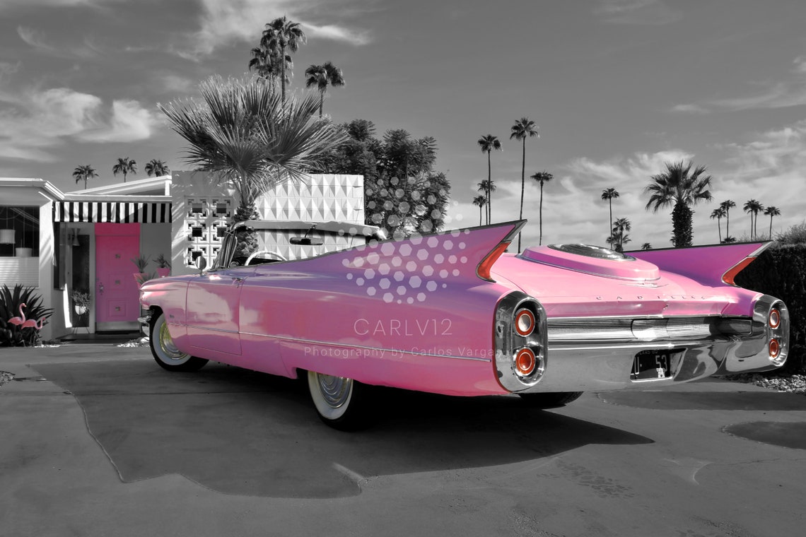 The pink cadillac