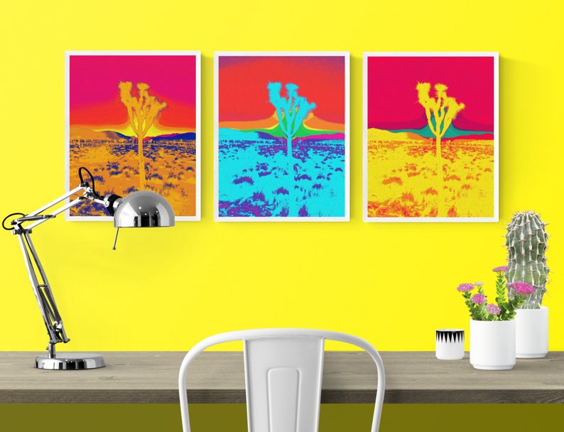 Set of 3 Joshua Tree Series II