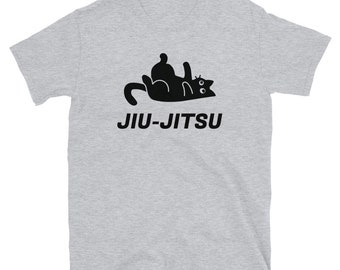 Jiu-Jitsu Men's T-Shirt / Funny Cat Shirt / Funny BJJ Shirt / Funny Jiu Jitsu Shirt / Gift for MMA Fan / Gift for Martial Artist