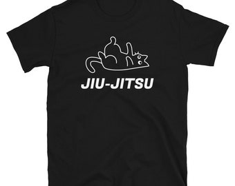 Jiu-Jitsu Men's T-Shirt / Funny Cat Shirt / Funny BJJ Shirt / Funny Jiu Jitsu Shirt / Gift for MMA Fan / Gift for Martial Artist