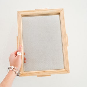Mould and Deckle (A4 Paper)