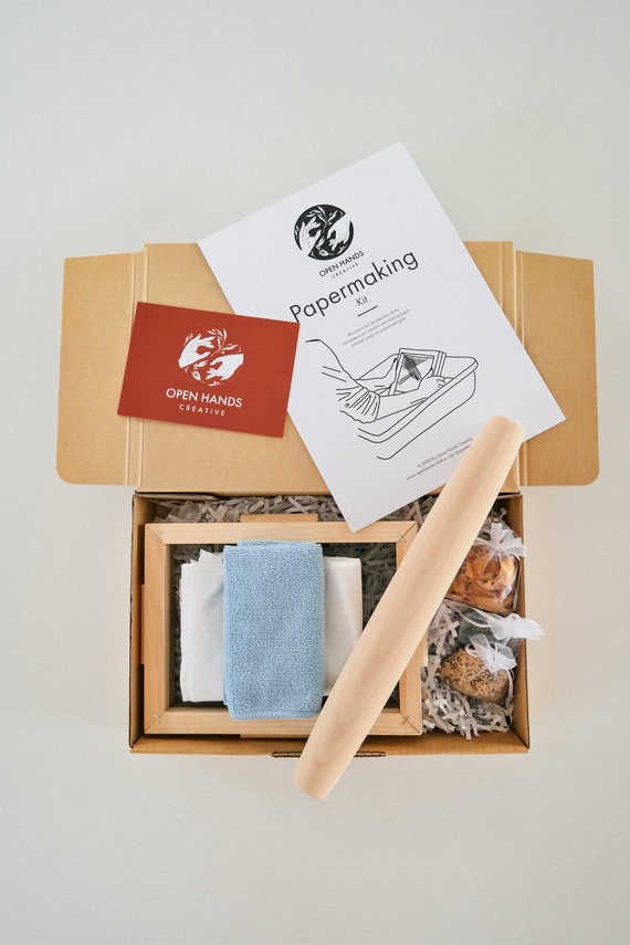 DIY Papermaking KIT A5 or A4 